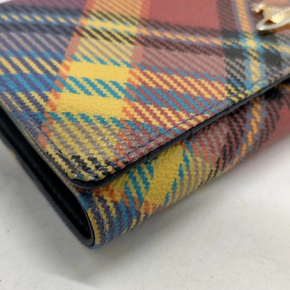 Vivienne Westwood Long Wallet Yellow PVC 1223217 - Picture 9 of 9